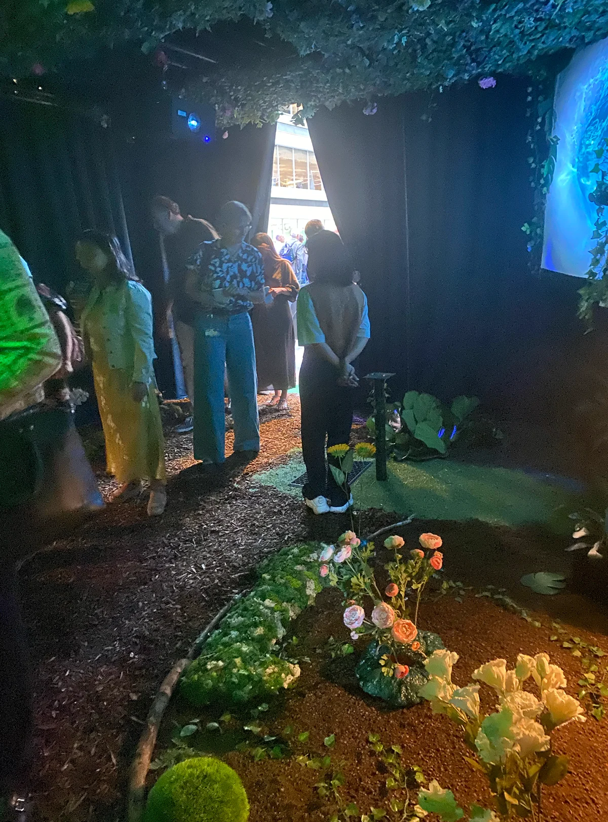 Picture of the inside of the project