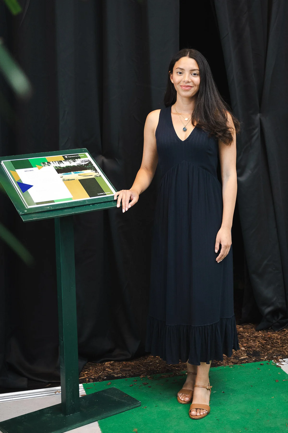 Me posing infront of the project